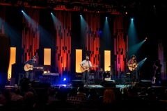 Dave Barnes, Brandon Heath and Matt Wertz performing at the Ryman